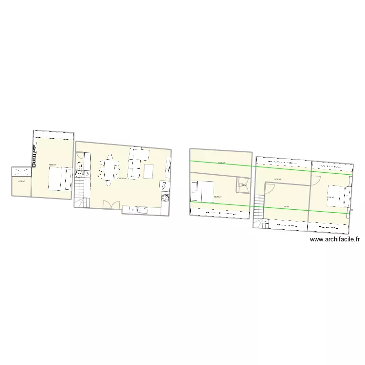 meuble + electricité. Plan de meuble + electricité. Plan de