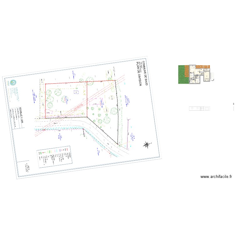 MROZ2. Plan de 11 pièces et 127 m2
