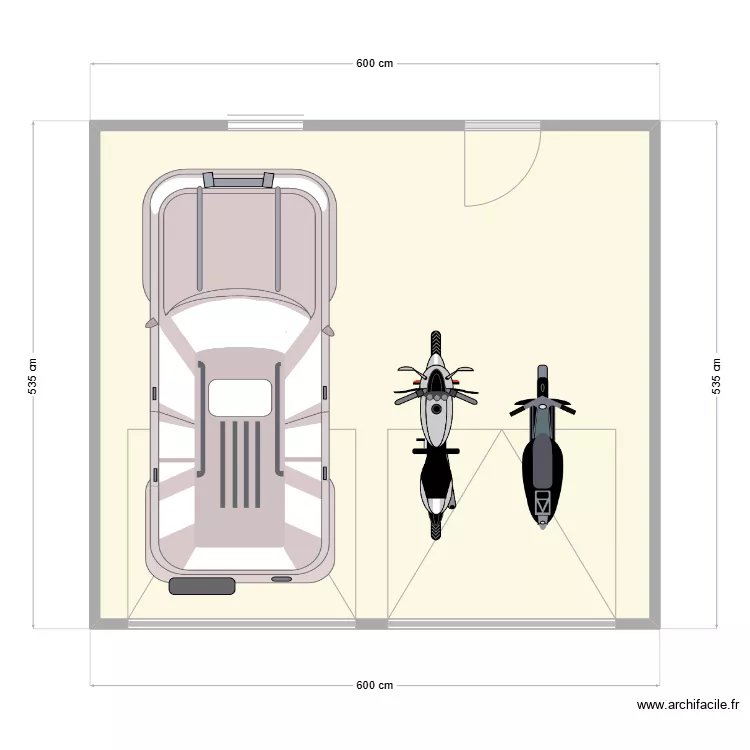 garage meillac 1. Plan de 