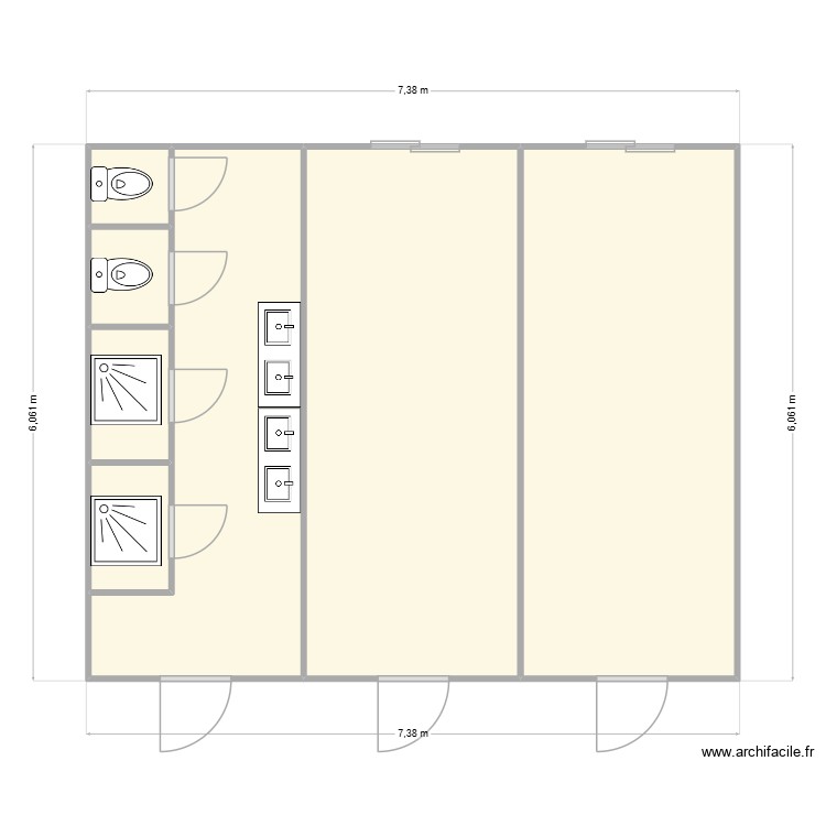 PROJET ACHAT BOURGOIN. Plan de 0 pièce et 0 m2