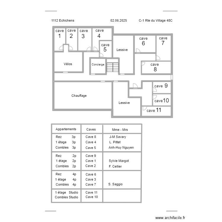 C-1 Rte du Village 48C N. Plan de 0 pièce et 0 m2