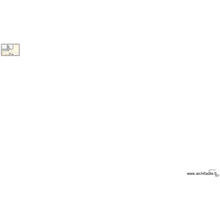 Amenagement 1 apr&egrave;s. Plan de 0 pièce et 0 m2