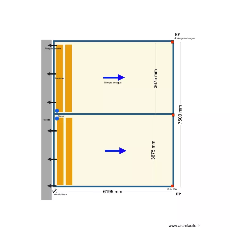 Magie De Cor. Plan de 2 et 45 m² Magie De Cor. Plan de 2 et 45 m²