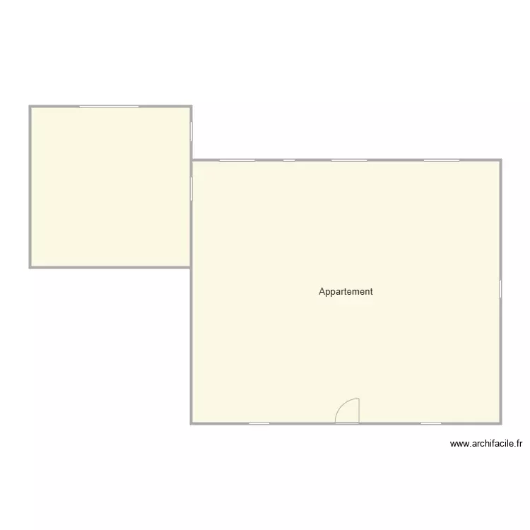 Breton 21 casanova. Plan de 2 Pièces et 118 m² Breton 21 casanova. Plan de 2 Pièces et 118 m²