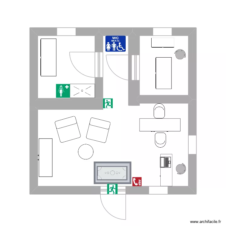 Dossier vente Audrey. Plan de 