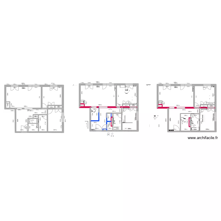 appartement bron. Plan de 