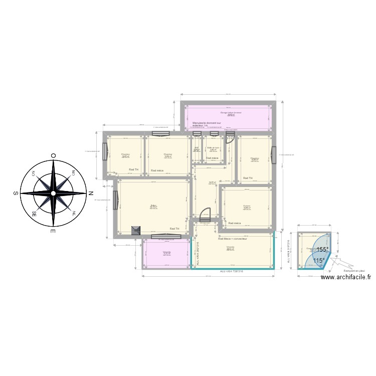 PERROUIN - ML24002432. Plan de 14 pièces et 320 m2