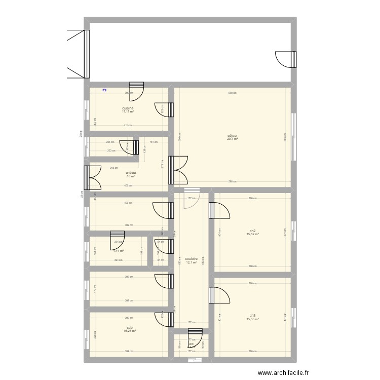 maison bled. Plan de 0 pièce et 0 m2