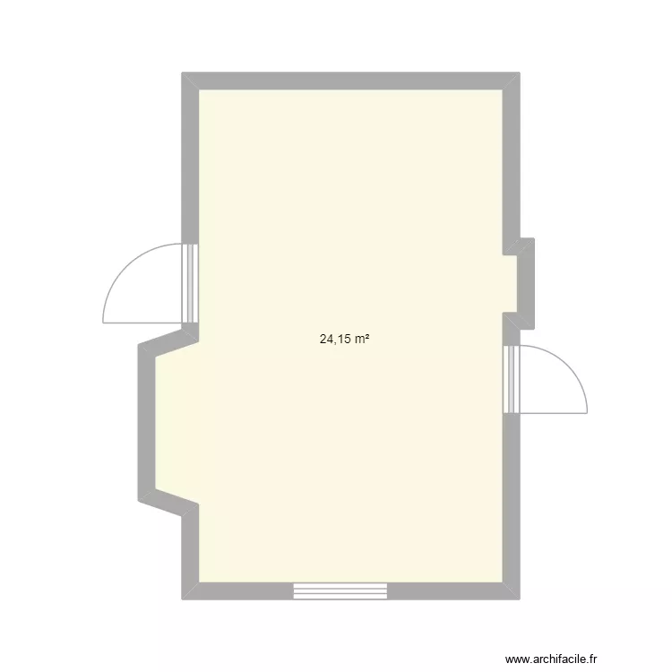 Cuisine. Plan de 1 et 24 m² Cuisine. Plan de 1 et 24 m²