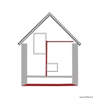 coupe &eacute;curie 2 avec translation porte entr&eacute;e