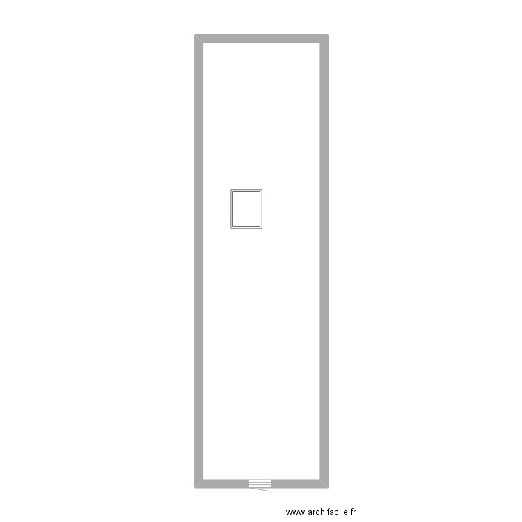 ET reel cytes. Plan de 1 pièce et 35 m2