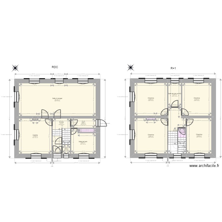 ML24009753 MAURY. Plan de 16 pièces et 152 m2