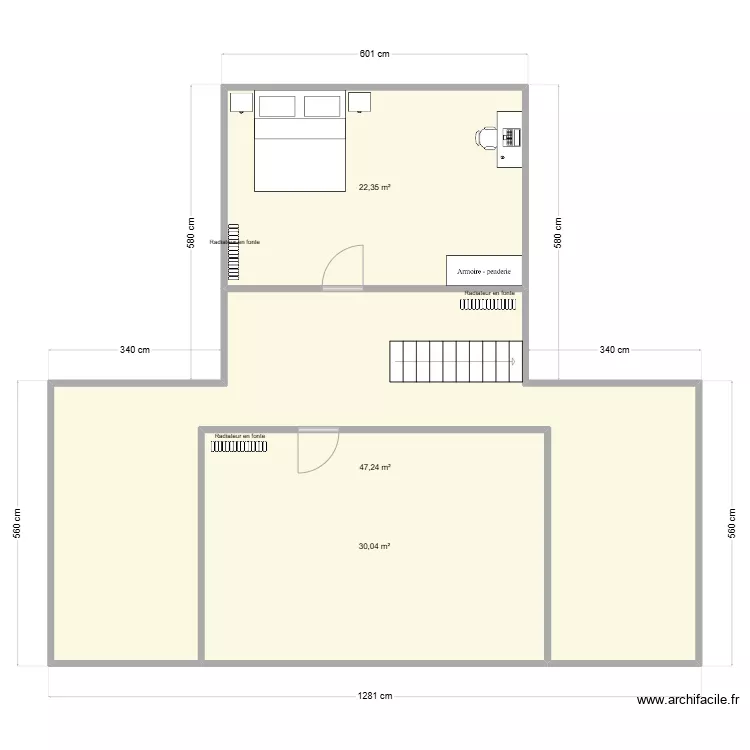 Extension - Grange 1er Etage. Plan de Extension - Grange 1er Etage. Plan de