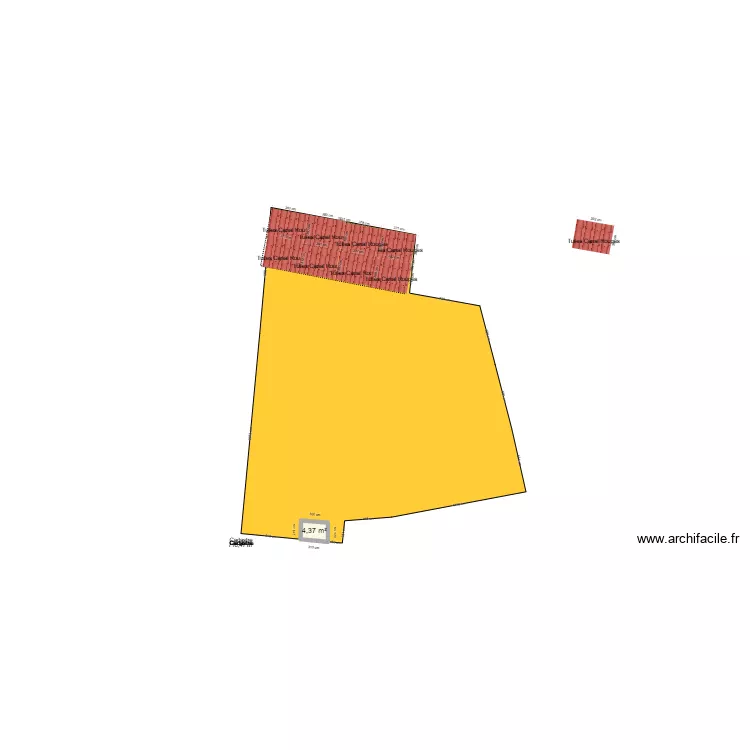 fricaudiere 1. Plan de 