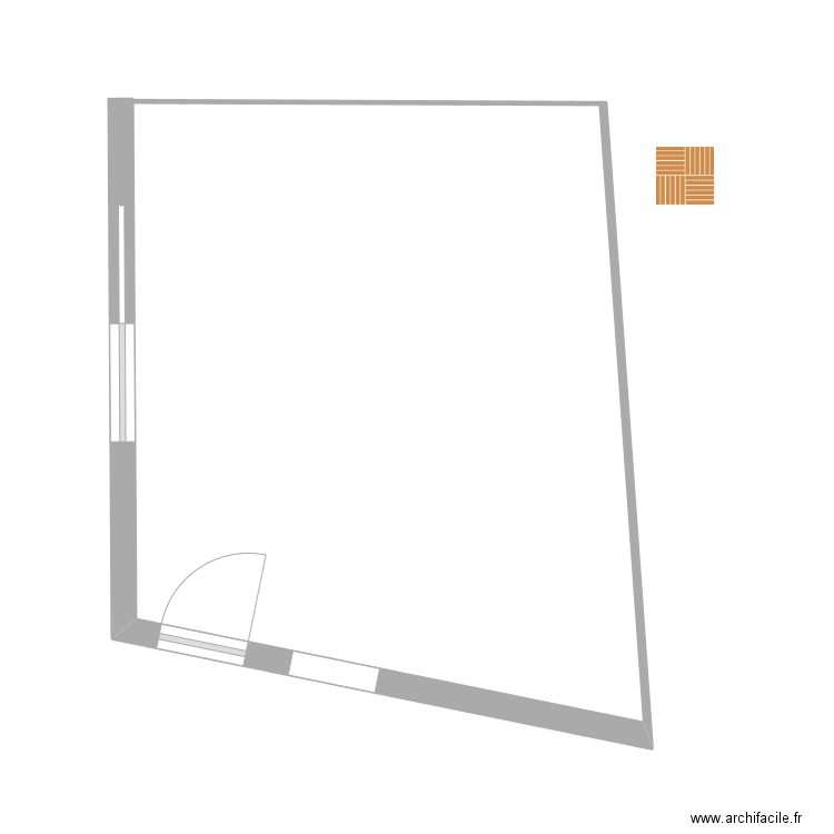 terrasse PDC. Plan de 0 pièce et 0 m2