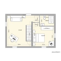 etage ammenagé 1 Chassiers