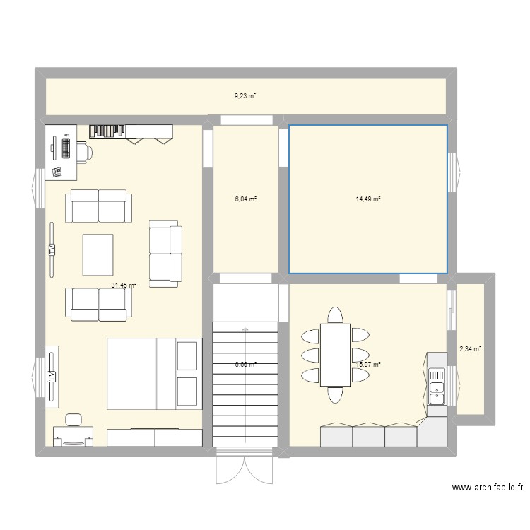 fdsgfdg. Plan de 0 pièce et 0 m2