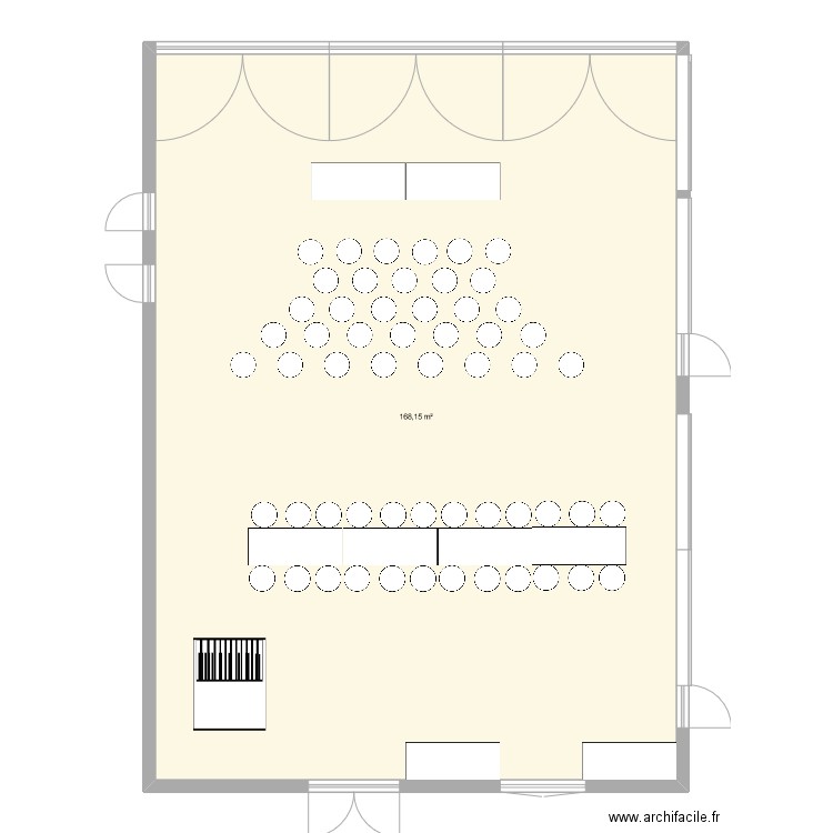 Espace de vie - Assemblée de paroisse. Plan de 0 pièce et 0 m2