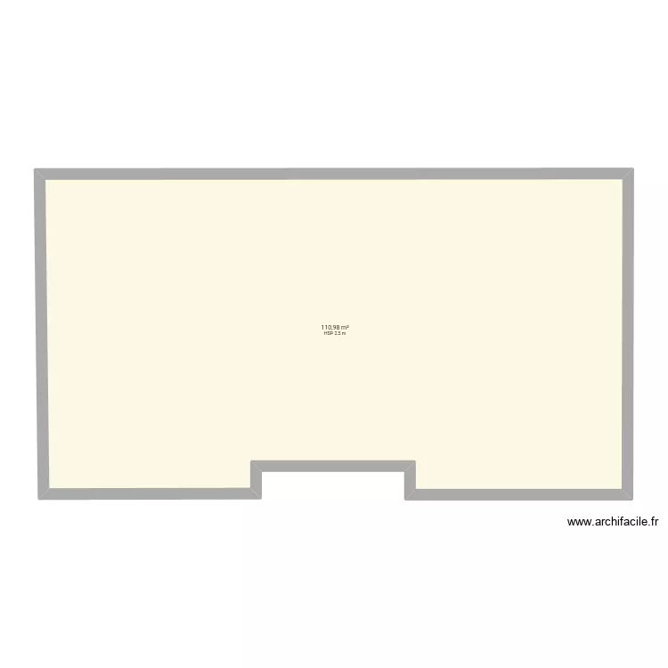 EVO&GO 17 bis c&ocirc;t&eacute; de Montauge 91100 Villab&eacute;. Plan de 1  et 111 m²