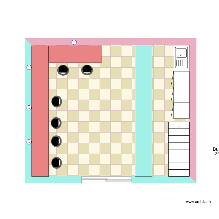 Niveau 0. Plan de 0 pièce et 0 m2