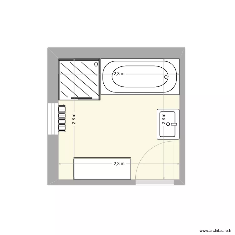 Deulceux avant travaux. Plan de Deulceux avant travaux. Plan de