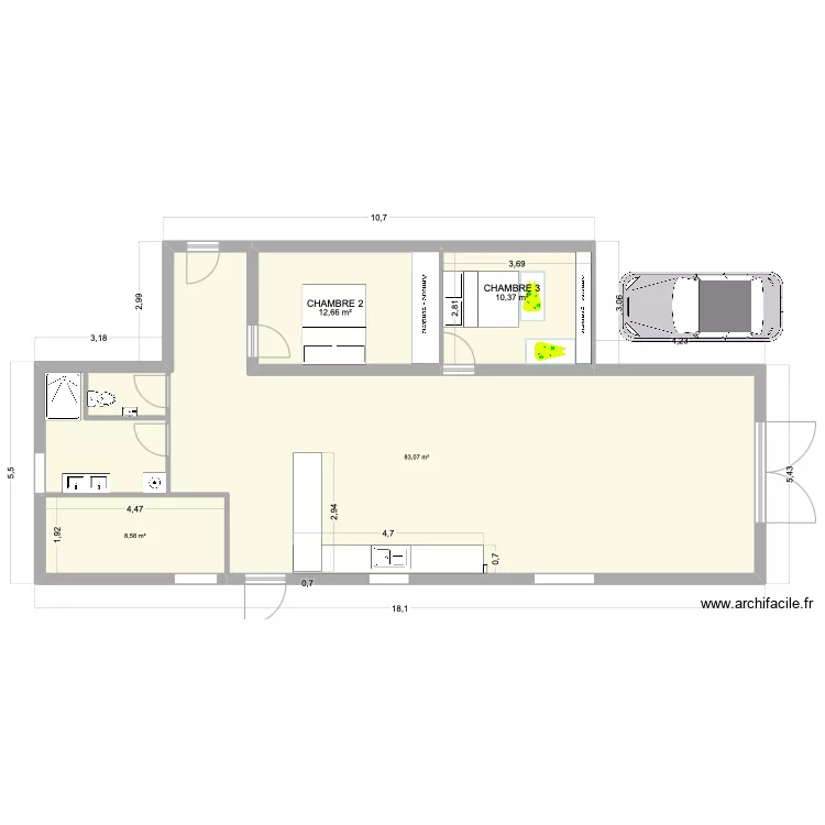 BOURG - MAMAN - COTATION. Plan de BOURG - MAMAN - COTATION. Plan de