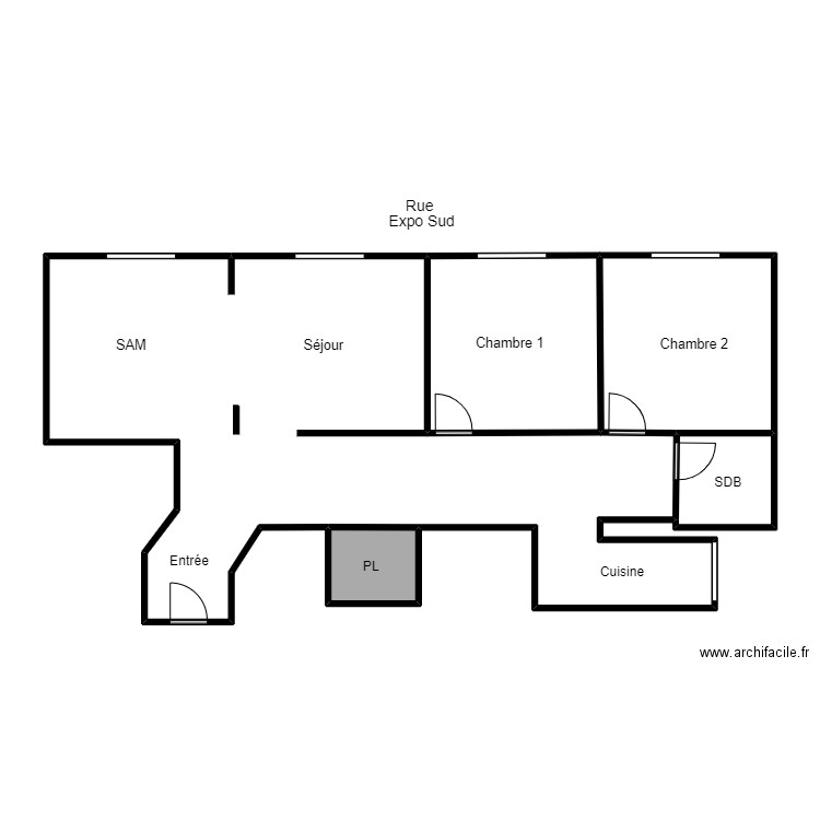 Plan HOCHET . Plan de 0 pièce et 0 m2