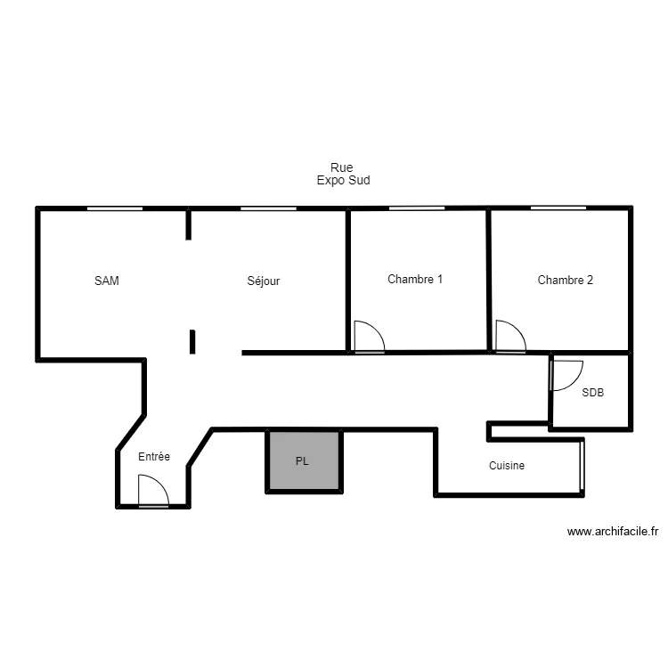 Plan HOCHET . Plan de 