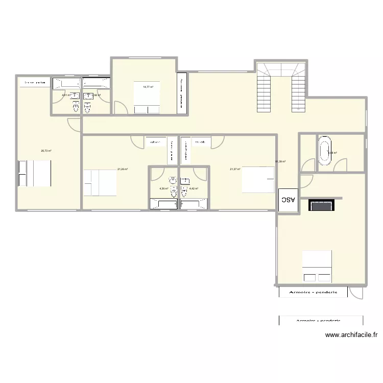 etage. Plan de 10 et 191 m² etage. Plan de 10 et 191 m²
