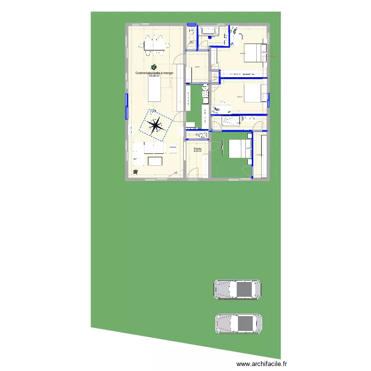 Castelginest 6. Plan de Castelginest 6. Plan de