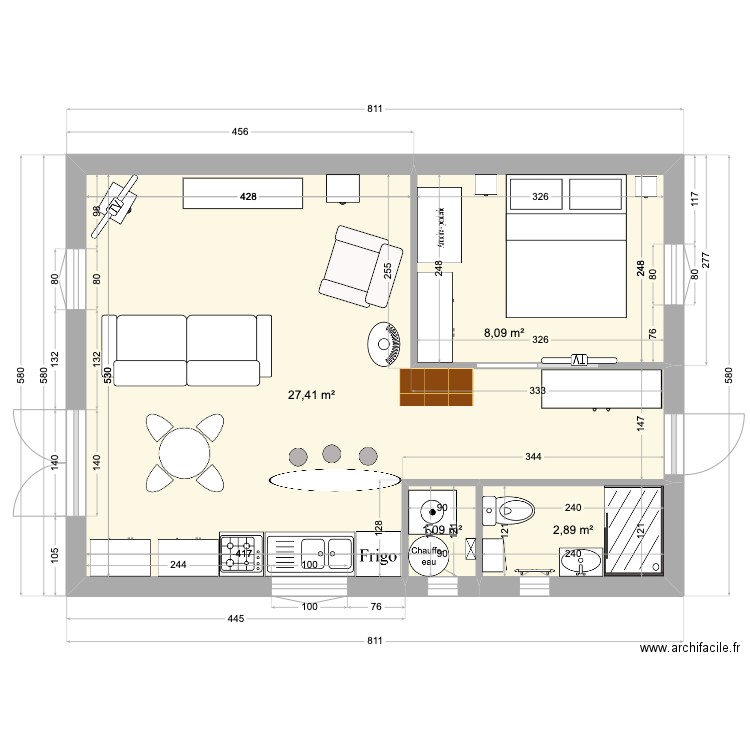 Maison 3. Plan de 0 pièce et 0 m2
