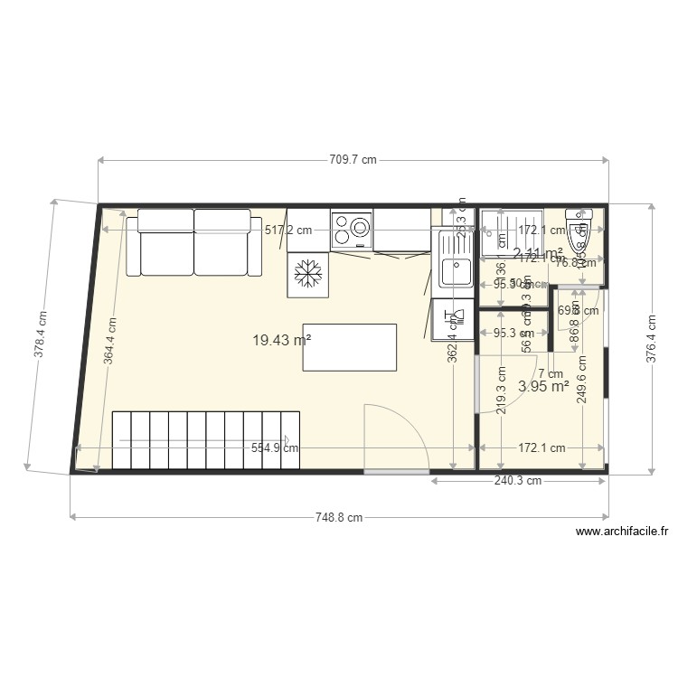 palissade3. Plan de 0 pièce et 0 m2