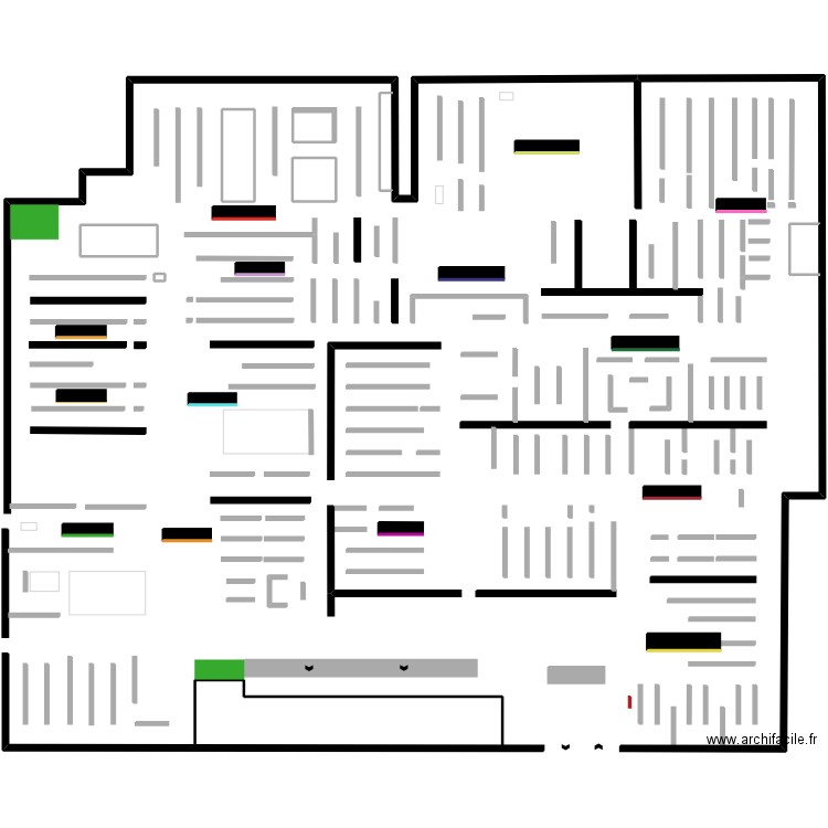 Plan de masse -  Leroy Merlin. Plan de 4 pièces et 244 m2