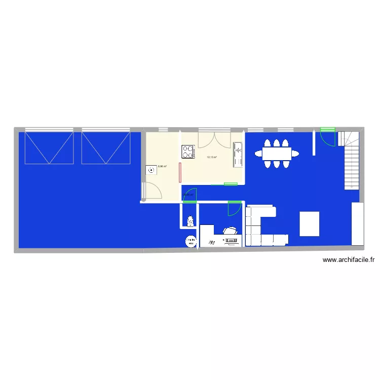 maison cece. Plan de 