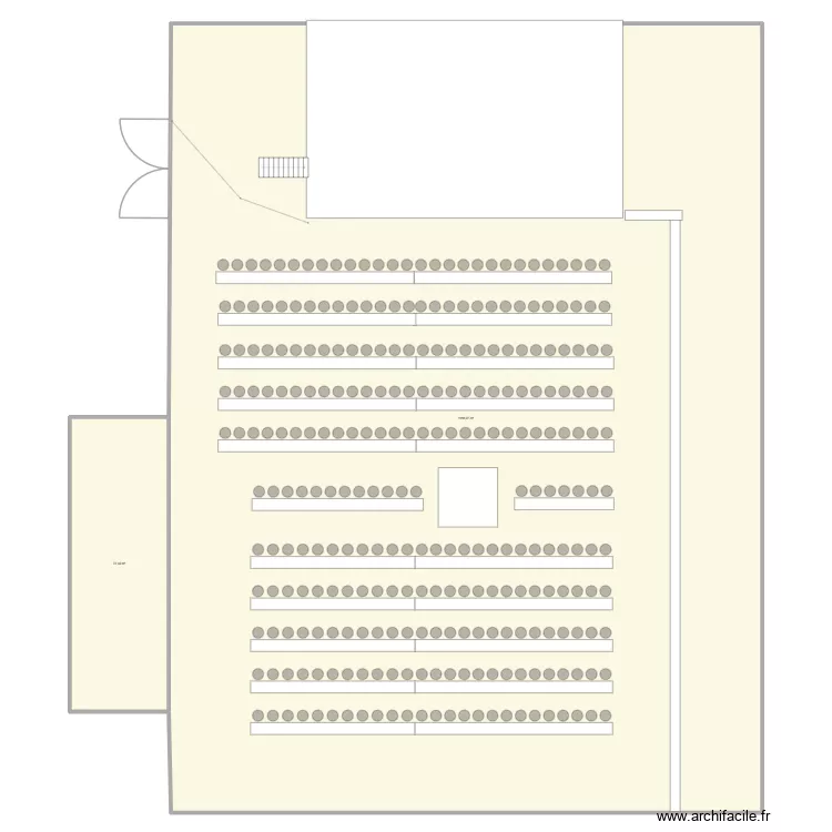 Cantine RJV. Plan de 2 Pièces et 1261 m² Cantine RJV. Plan de 2 Pièces et 1261 m²