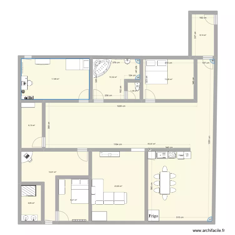 maison essai 1. Plan de maison essai 1. Plan de