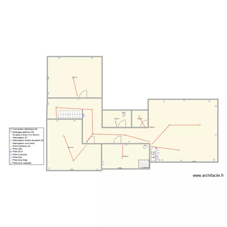 de creve-coeur. Plan de 6 et 156 m² de creve-coeur. Plan de 6 et 156 m²