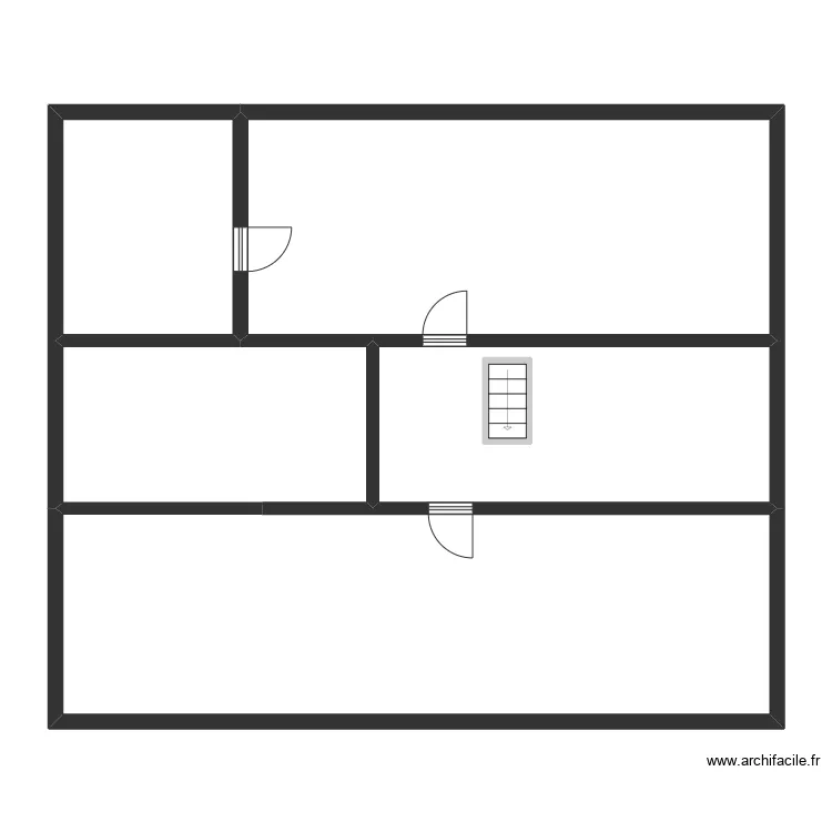 KNAVIE. Plan de 17  et 249 m²