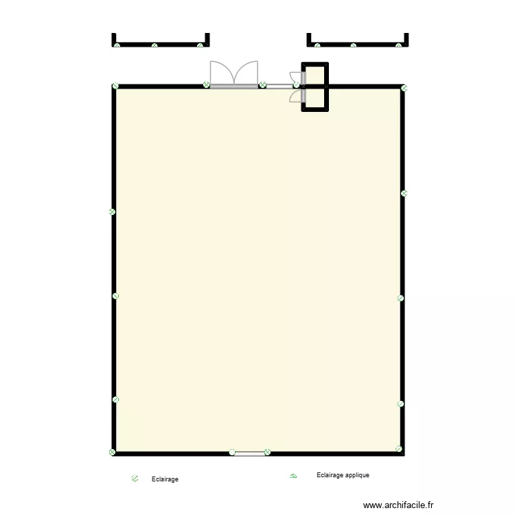 Cl&ocirc;ture. Plan de 