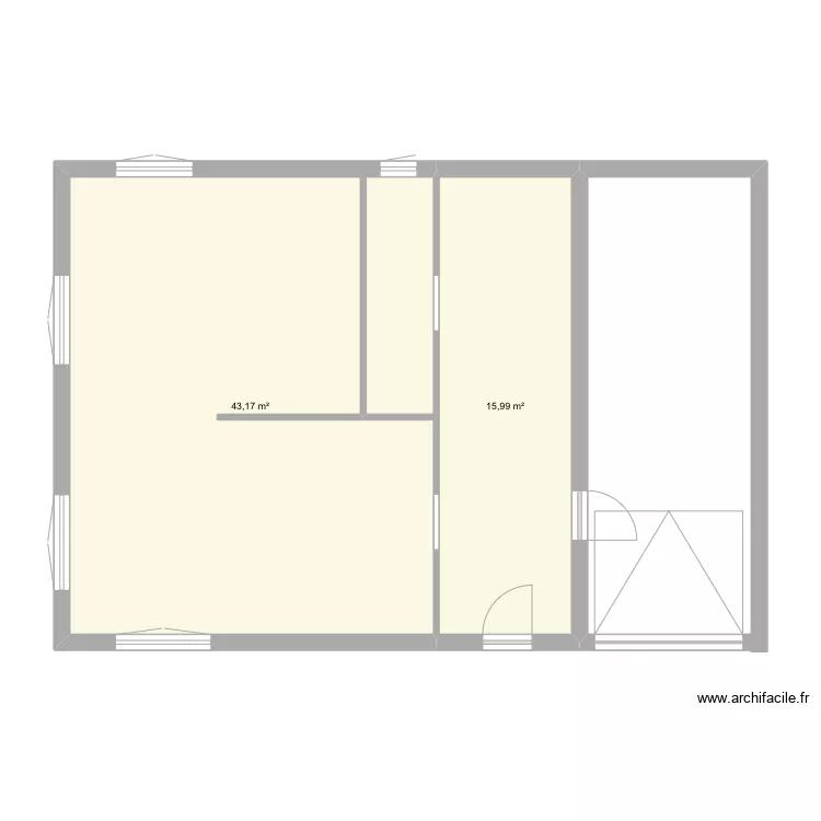 Maison assas. Plan de 