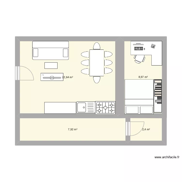 martinpromax. Plan de 4  et 42 m²