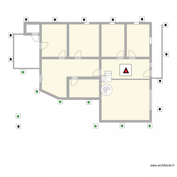 Veto corrig&eacute;. Plan de 6  et 124 m²