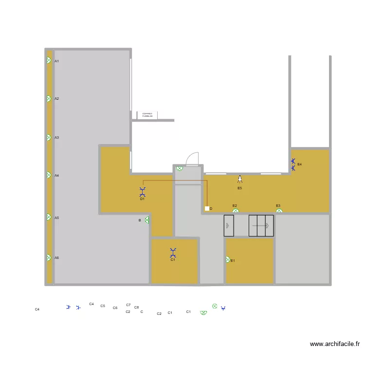 Marie-Rose Bellin. Plan de 