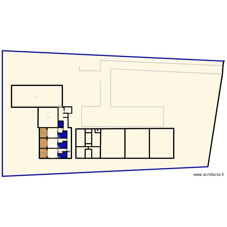 maison hote latifa. Plan de 59 pièces et 1394 m2