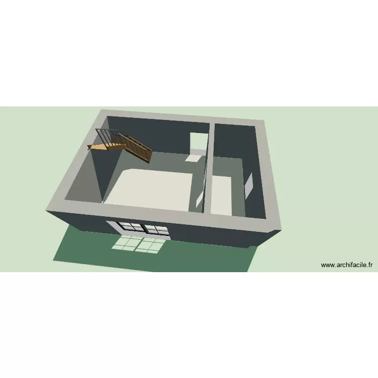 squate 1. Plan de 2 Pièces et 36 m² squate 1. Plan de 2 Pièces et 36 m²