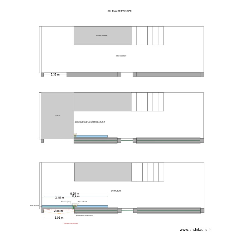 Rochambeau - Villeneuve le roi. Plan de 0 pièce et 0 m2