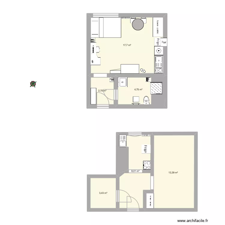 velizy et boulogne. Plan de 3 et 25 m² velizy et boulogne. Plan de 3 et 25 m²