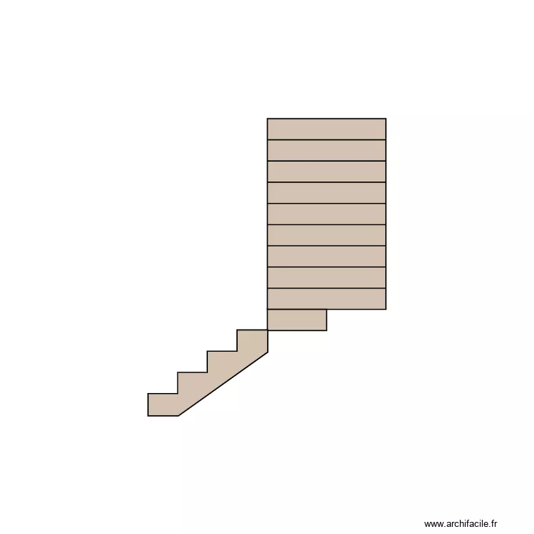 ESCALIER V2. Plan de 