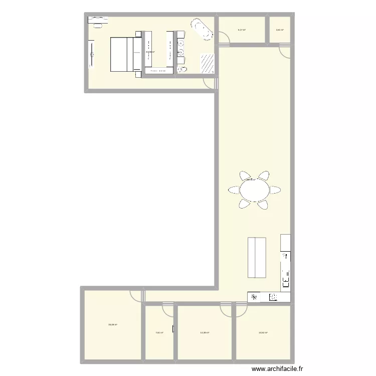maison 1. Plan de 8 et 201 m² maison 1. Plan de 8 et 201 m²