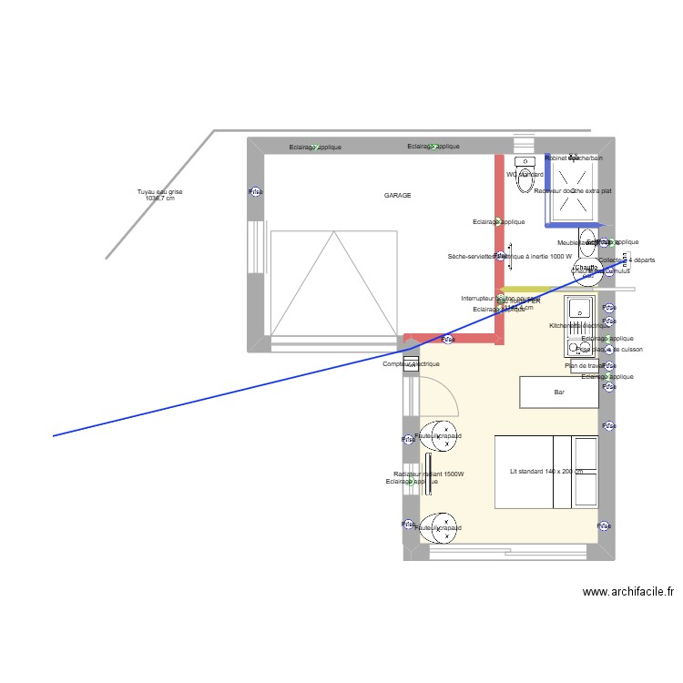 ok ok . Plan de 0 pièce et 0 m2